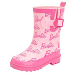 Barbie Childrens/Kids Wellington Boots - 9 UK Child