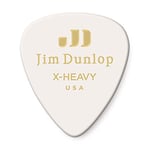 Jim Dunlop 483P01XH Classic Guitar Pick Player Pack - White (Pack of 12)