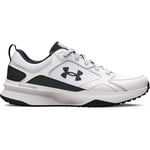 Under Armour Homme UA Charged Edge Chaussures de Training, White/White/Black, 45