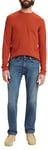 Levi's Men's 505 Regular Fit Jeans, Glowing, 32W / 32L