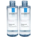 LA ROCHE POSAY Eau micellaire ULTRA peaux reactives Pour Le Visage 2x400 ml