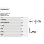 Klauke - Cosse electrique nue à sertir à embout plat 10-16-25 mm² lot de 2-5-10 pièces Quantités: Lot de 5 Pièces - Cosse nue à Sertir: Cosse 10 mm²