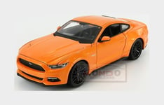 1:24 Maisto Ford Usa Mustang 5.0 Gt Coupe 2015 Orange MI31508OR Modellino