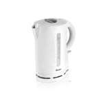 Swan 1.7L Jug Kettle, Lightweight, Cordless Design, 2200W, White - SK18121N