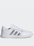 adidas Sportswear Women's Breaknet Sleek Trainers - White, White, Size 4.5, Women