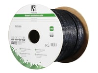 Deltaco Tp-52 - Bulkkabel - 100 M - Sftp - Cat 6A - Ieee 802.5/Ieee 802.3 - Fast, Halogenfri - Svart