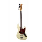 JB80 4-Strings Bass Guitar Vintage White