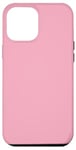 Coque pour iPhone 14 Pro Max Couleur rose layette simple