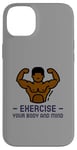 iPhone 14 Plus Exercise Your Body and Mind Health Fitness Gym Trainer Hiit Case