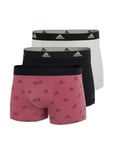 adidas Men's Active Flex Cotton (3PK) Boxer Shorts, MEHrFARBIg,