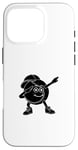 Coque pour iPhone 16 Pro Joueur de tennis drôle pour homme Dab Dance Tennis