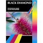 Black Diamond Gloss A4 Professional Grade Photo Paper 180gsm - 50 Sheets 