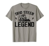 Never Underestimate An Old Man With A Skid Steer T-Shirt