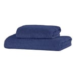 Giovanni Dolcinotti | Set of 2 Bath Towels - Blue Overseas - 100% Cotton