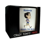 Male Runner Gifts, Born To Run Mug, Crazy Tony's, Personalised Mens Running Gift