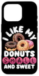 Coque pour iPhone 16 Pro Mini donuts I Like My Donuts Petits et Sucrés