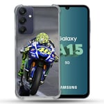 Coque Renforcée pour Samsung Galaxy A15 4G / 5G Moto Course GP Wheeling 46