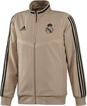 adidas Real PRE JKT Veste de Sport Homme, raw Gold s18/Black, FR : M (Taille Fabricant : M)