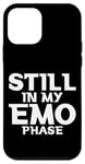 Coque pour iPhone 12 mini Still In My Emo Phase Musique alternative de style gothique