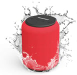 Mini Enceinte Bluetooth, Couleur Rouge