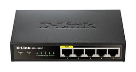 D-LINK 5-Port Fast Ethernet Desktop Switch w/ 1 PoE port