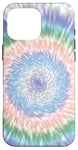 iPhone 16 Pro Max Pretty Tie Dye in Purple, Blue, Green & Pink Pastel Colors Case