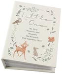 Personalised Memento Company Message Woodland Animals Print Photo Album