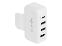 Delock Adapter For Apple Power Supply With Pd And Hdmi 4K - Dokkingstasjon - Usb 3.0 - Hdmi - For Apple Usb-C (61 Watt, 96 Watt)