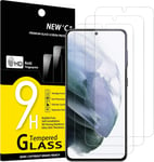 Lot De 3,Verre Trempe Pour Samsung Galaxy S21 Plus/S21+ 5g(6.7),Film Protection Ecran-Anti Rayures-Sans Bulles D'air-Ultra Resistant(0,26mm Hd Ultra Transparent)Durete 9h Glass