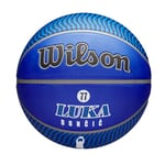 Wilson Ballon de Basket, NBA Player Icon, Luka Doncic, Dallas Mavericks, pour l'Extérieur et Intérieur