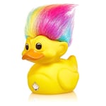 TUBBZ Figurine de Canard en Caoutchouc Vinyle Rainbow Troll édition en boîte – Marchandise Officielle Trolls – Fantastique Nostalgie Films, TV et Jeux