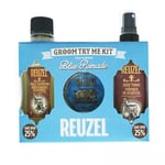 Reuzel Groom Try Me Kit Blue Pomade