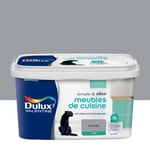 Peinture de rénovation pour mobilier Simple & Deco Meubles De Cuisine Dulux Valentine satin gris city 2L