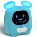 Blinky, Alarm Clock for Kids, Sleep Trainer Clock, Bedtime Night Light and Wake