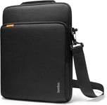 360° Housse D'Ordinateur Portable Pour 15 Pouces Nouveau Macbook Air M3/A3114 M2/A2941 2024-2023, Protection Intégrale, Robuste, Hydrofuge Cordura Laptop Sac À Bandoulière Sleeve Avec Poignée