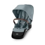 Cybex - Siège poussette évolutive Gazelle S 2 - Taupe / Stormy Blue