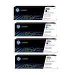 Original HP 203X High Capacity Toner Cartridge Multipack (CF540X/1X/3X/2X)