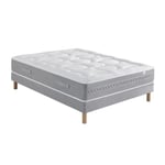 Matelas 7 zones 100% Latex 85 kg/m3 ép: 23 cm 90x190 cm LATEXIA 2  