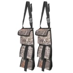 DAUERHAFT 2pcs Portable Car Front Seat Gun Sling Bag Durable Sturdy Lightweight Portable Camouflage Hunting Bag Hanging Gun Organizer,for Auto Car,Vehicles,Trucks