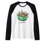 VintageHappy New Year Funny Christmas Holiday XmasTree Raglan Baseball Tee