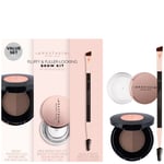 Anastasia Beverly Hills Fluffy and Fuller Looking Brow Kit (Various Shades) - Ebony