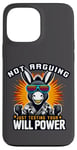 Coque pour iPhone 13 Pro Max Ne pas argumenter juste tester votre volonté Power Têtu Donkey Pun