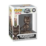 Funko Pop! Movies: JP​ Fossil - Dilophosaurus - Jurassic Park- Figurine en Vinyle à Collectionner - Idée de Cadeau - Produits Officiels - Jouets pour Les Enfants et Adultes - Movies Fans