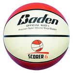 Baden Basketball In Réplique de ballon de match Brun et crème Taille 6