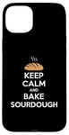 iPhone 15 Plus Funny Keep Calm And Bake Sourdough Baking Lover Case