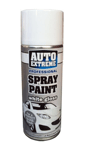 White Gloss Spray Paint Bodywork Car Repair Non-Crack Shine 400ml