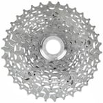 SHIMANO Men's Cs-m770 Shimano Cassette Xt M770 11 34T 9SPD Silver, Silver, - 34 teeth UK