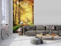 Poster tenture murale XL déco AUTOMNAL 150 x 240 cm | Décors muraux Qualité HD Scenolia