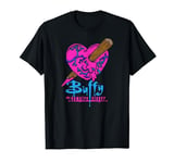 Buffy the Vampire Slayer Colorful Staked Heart T-Shirt