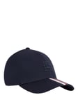 Tommy Hilfiger TH Corporate Baseball Cap, One Size, Space Blue